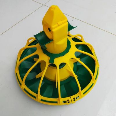 15 그릴 가금류 사육장 사료 팬 육계용 닭 사료 팬