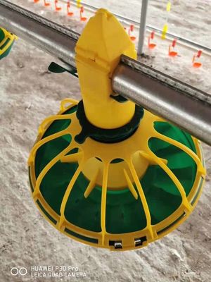 15 그릴 가금류 사육장 사료 팬 육계용 닭 사료 팬