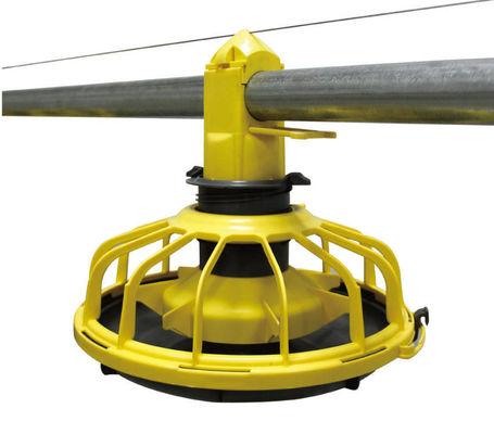 플라스틱 가금류 농장 장비 가금류 공급 라인 1년 보증