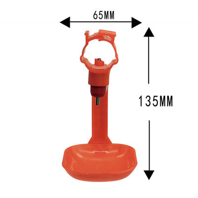 주문을 받아서 만들어진 가금류 급식기 술꾼 폴리프로필렌 젖꼭지 마시는 장치