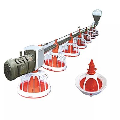 팬 당 0.75m 쟁반 간격 가금류 농업 기계 16 격실